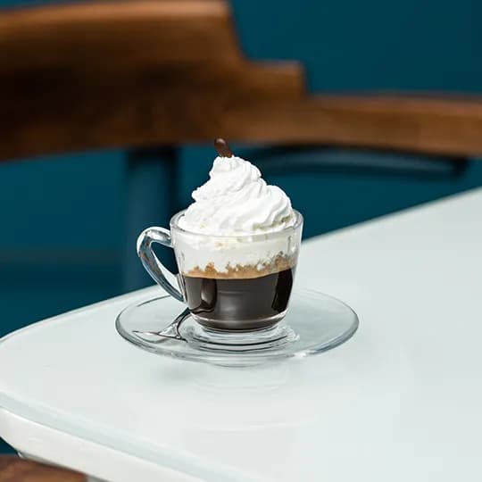 Espresso Con Panna photo