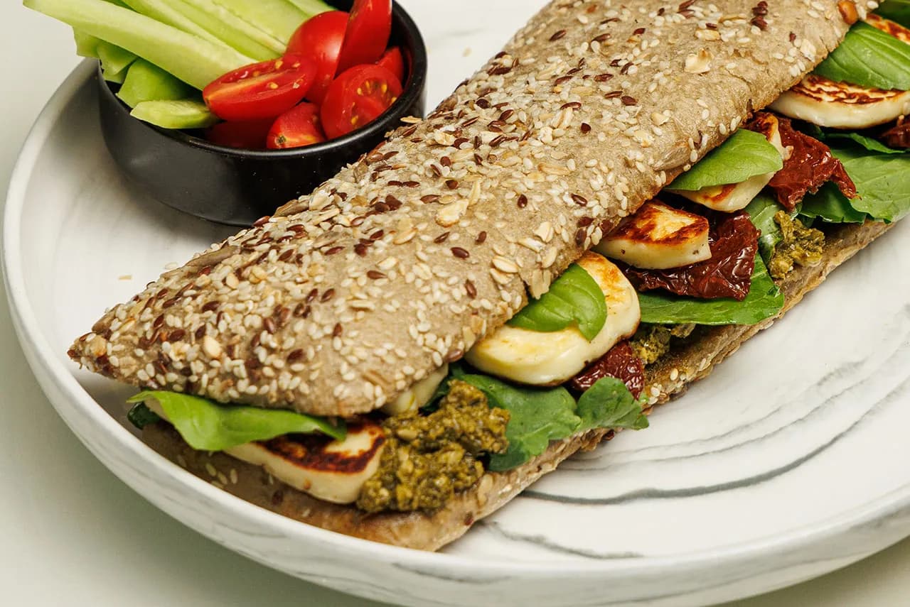 Green Halloumi photo