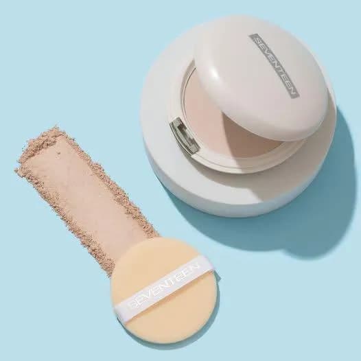 ‏SEVENTEEN NATURAL SILKY /COMPACT POWDER