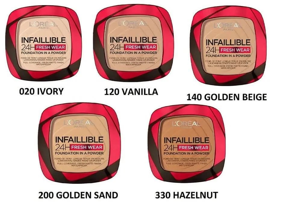 L’oreal infallible powder foundation