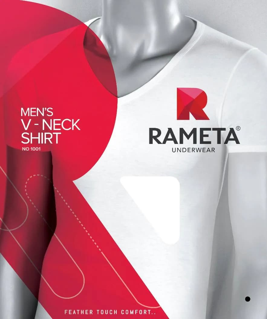 Men's V-Neck Shirt ( Colored )