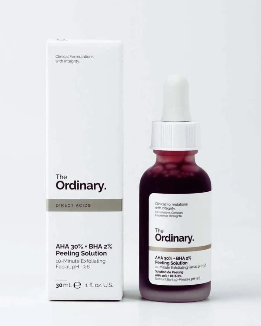 The ordinary AHA 30% +BHA 2% peeling