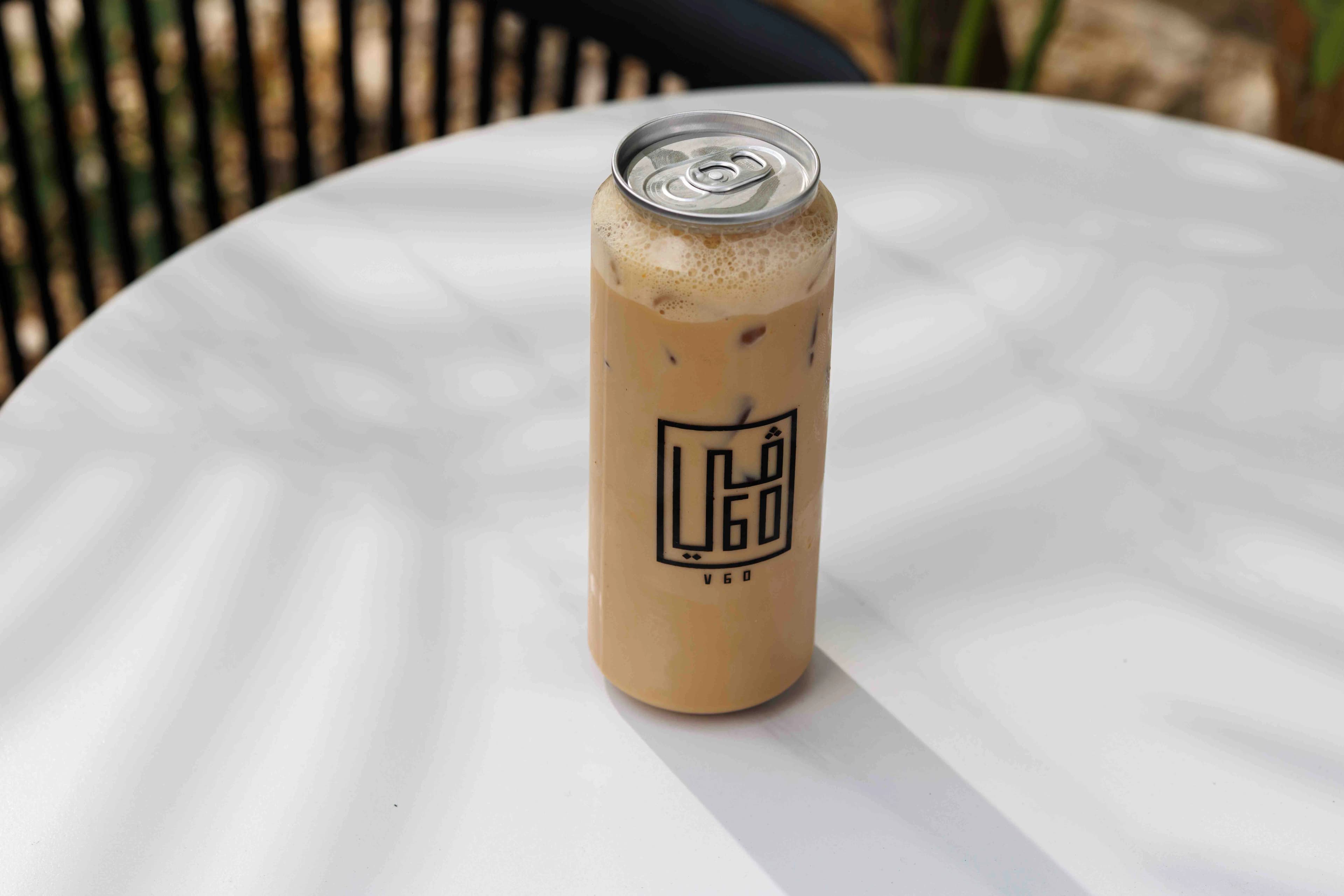 Iced Spanish latte  photo