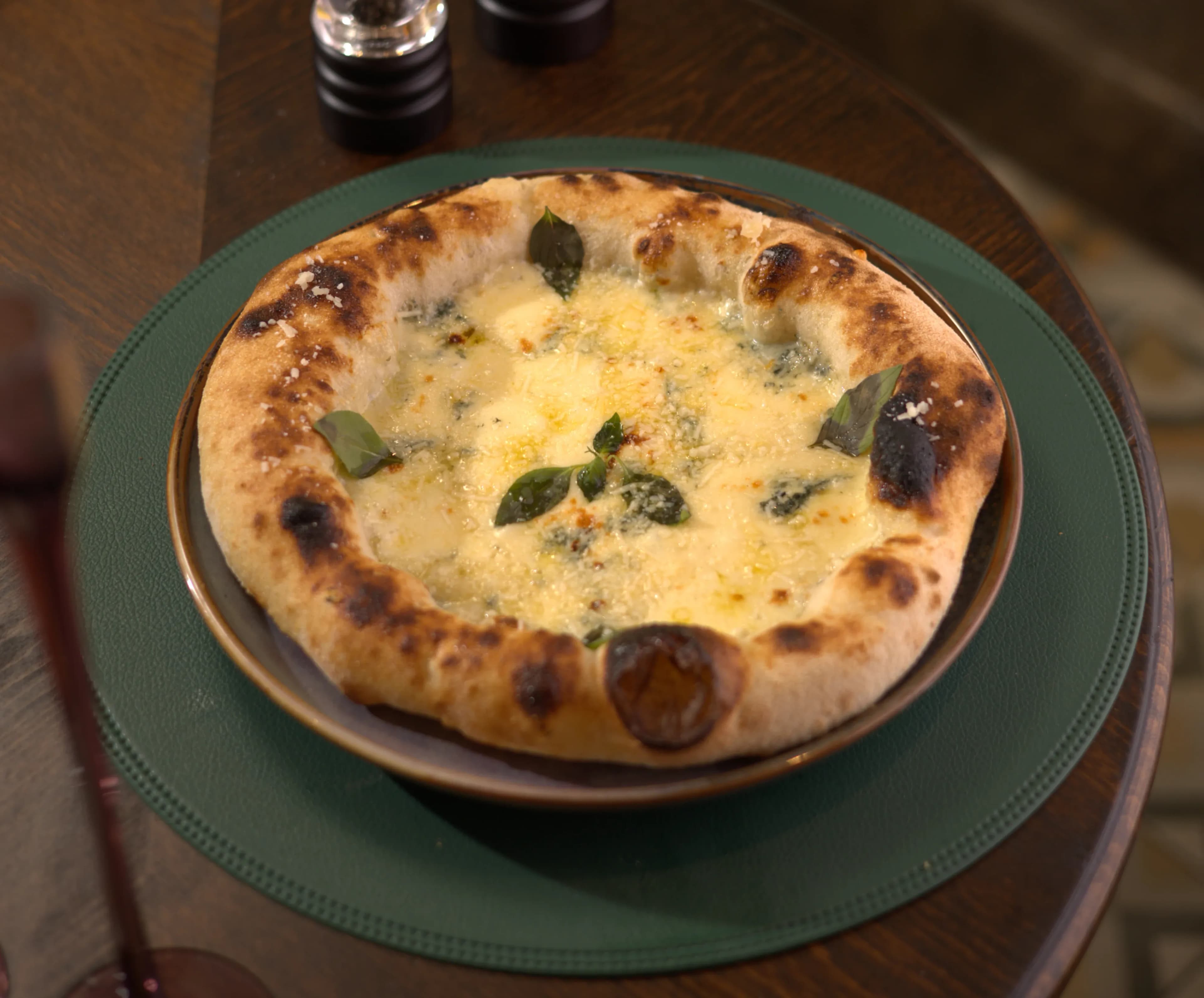 Four Cheese Pizza photo