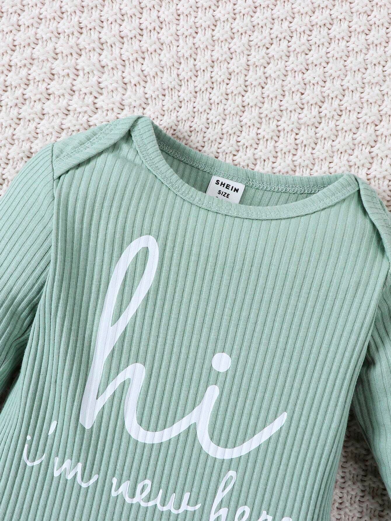 رومبير ولادي مع قفازات وقبعة للأطفال الرضع