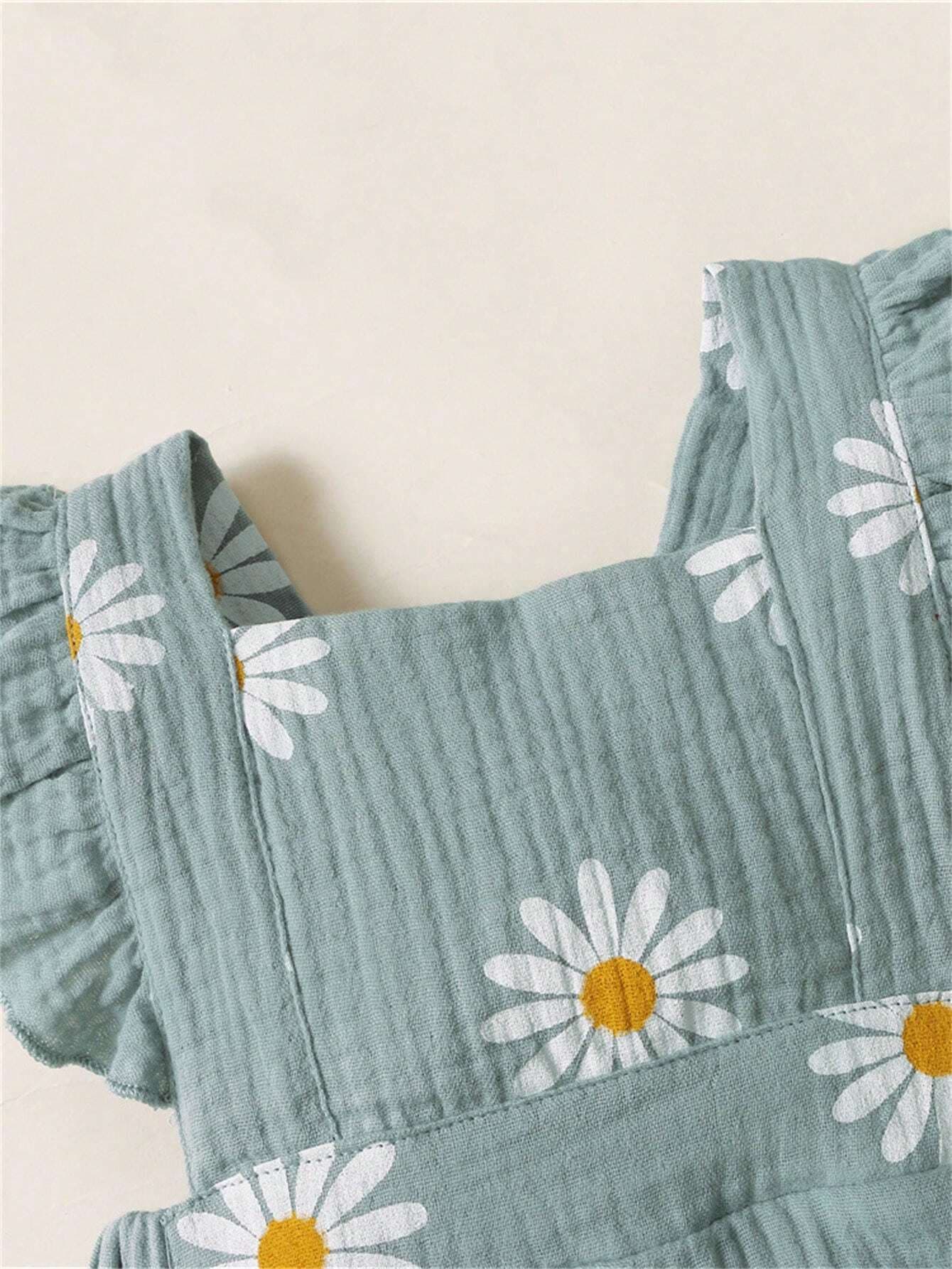 رومبير بناتي للبنات الصغار مع إكسسوار للشعر