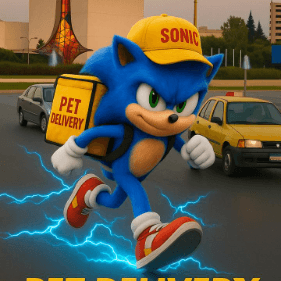 Sonic Pet Delivery logo
