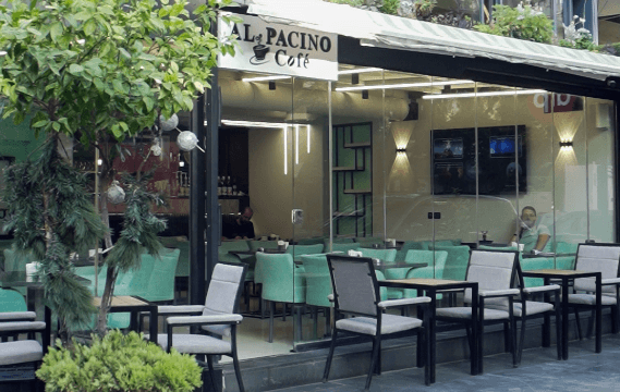 Al Pacino cafe cover