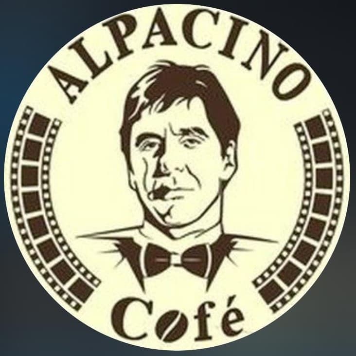 Al Pacino cafe logo