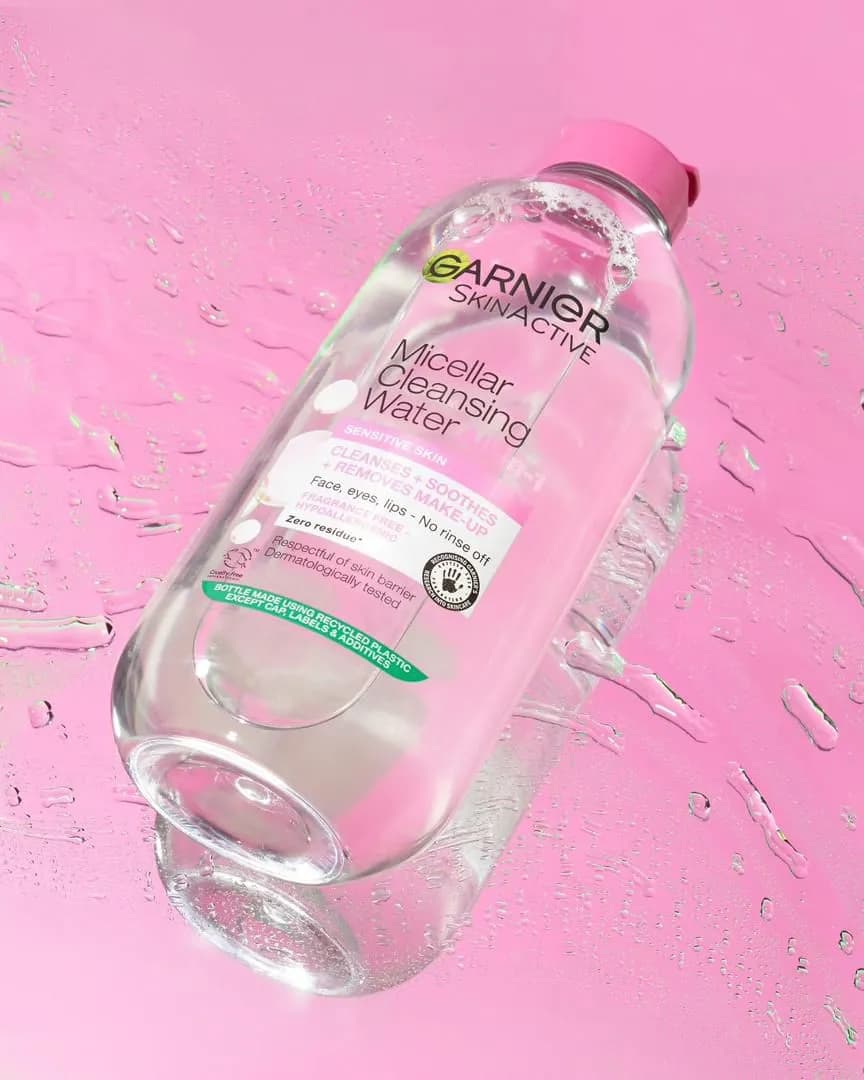 garnier acqua micellar water pink