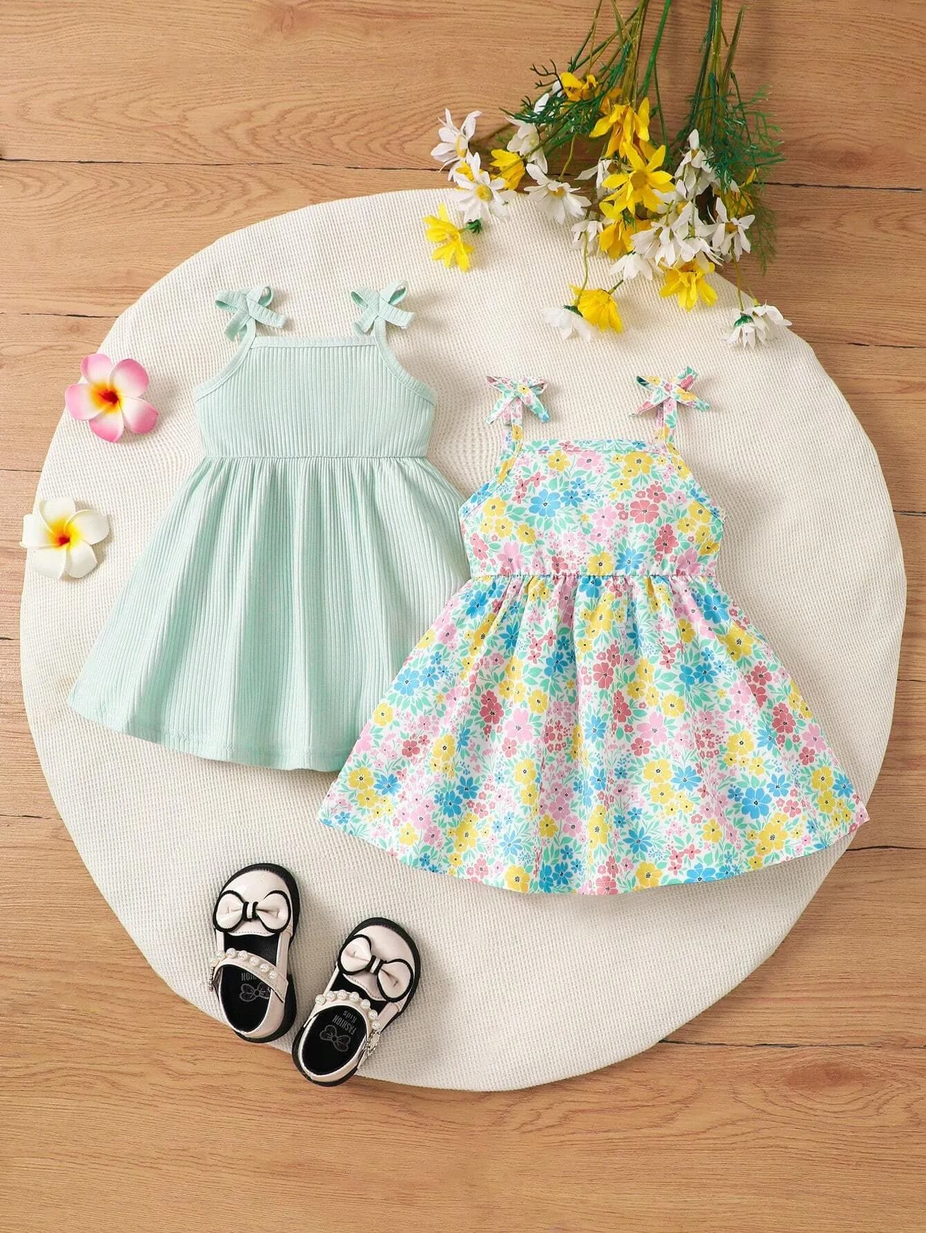 سيت 2 فستان بناتي