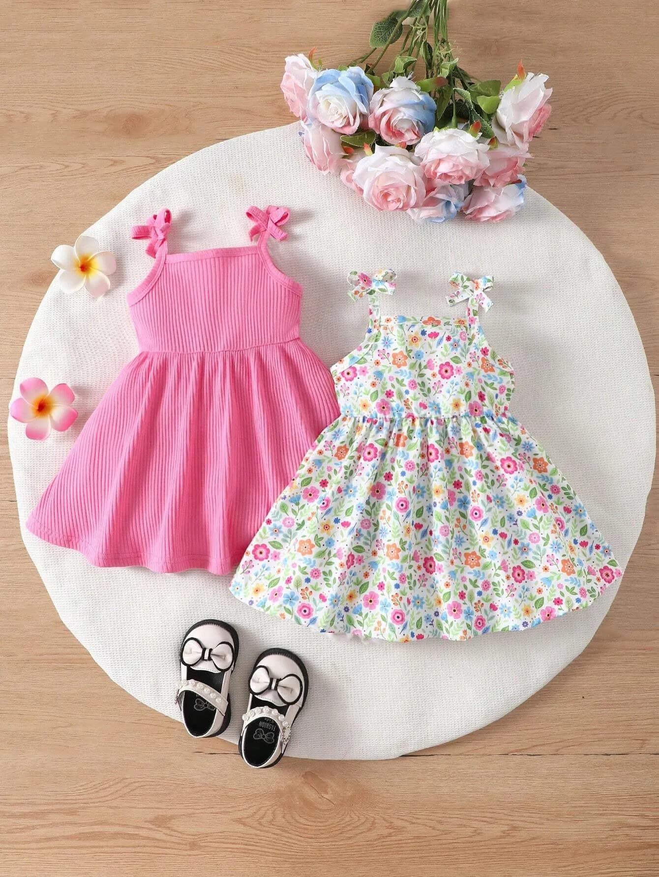 سيت 2 فستان بناتي